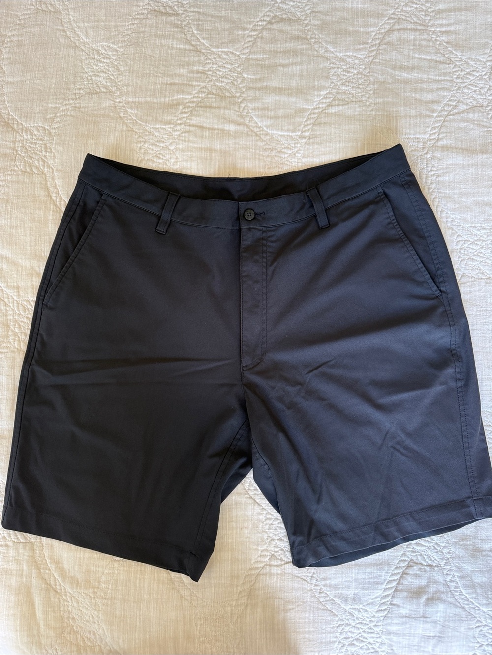 Men's Black Performance Shorts